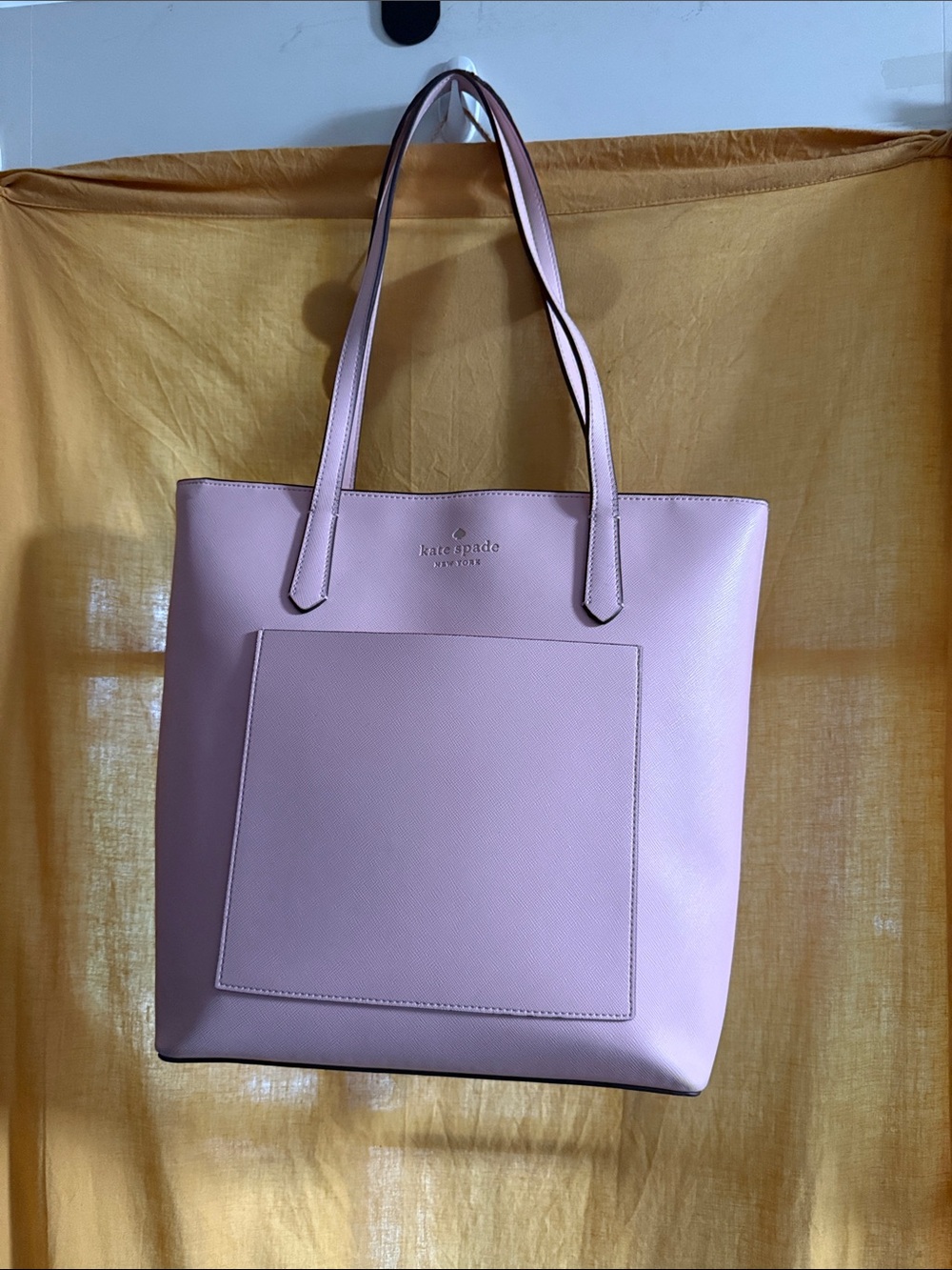 kate spade Pale Pink Saffiano Leather Tote